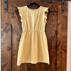 Flutter sleeve Copper Key girls dress size L